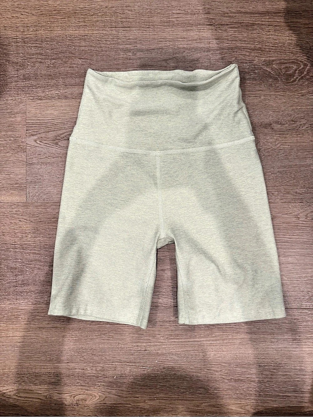 Beyond yoga Sage Green bike shorts